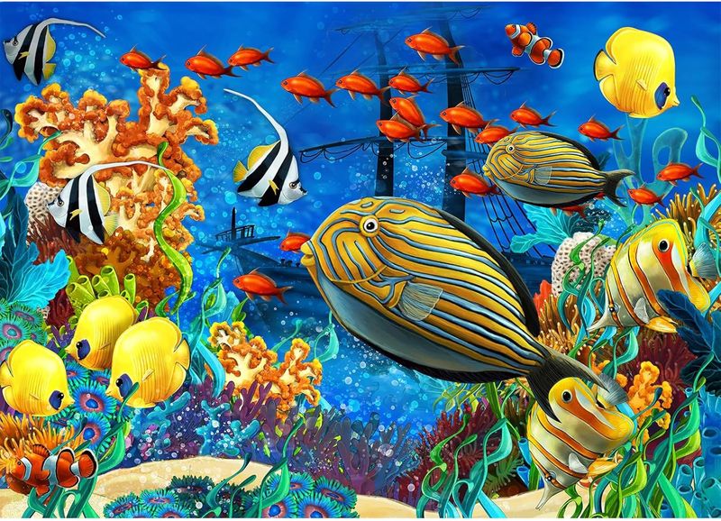 Casse-tête Poisson 1000Mcx