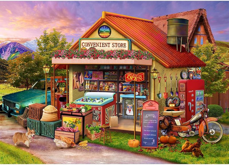 Casse-tête Marché Huandada