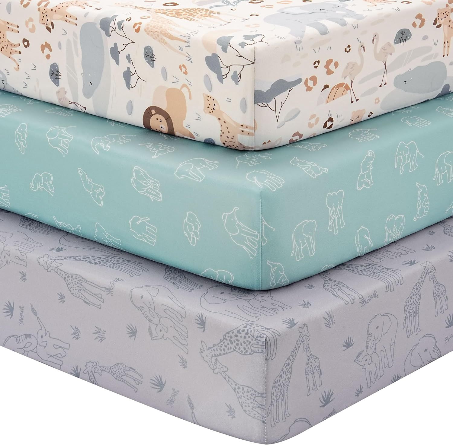Trios de drap de matelas bébé