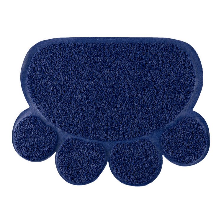 Tapis ramasse-litière- Bleu