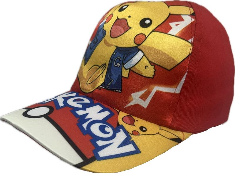 Casquette Pokémon- Rouge