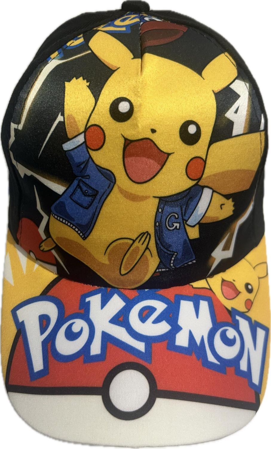 Casquette Pokémon- Noir