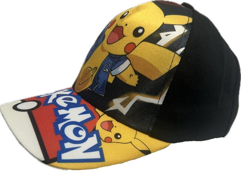 Casquette Pokémon- Noir