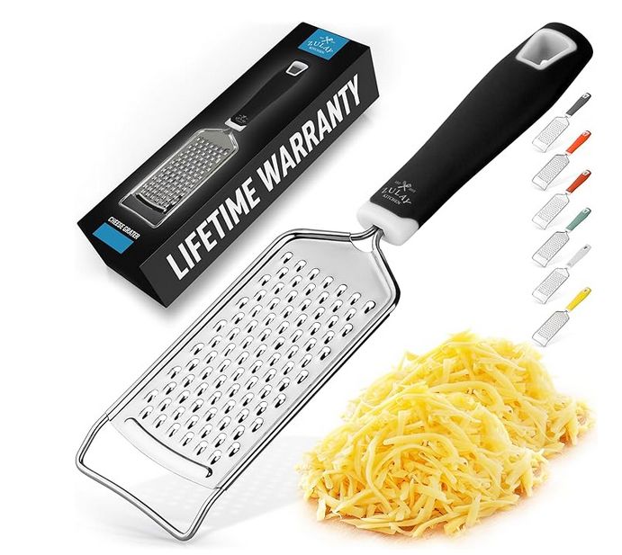 Râpe à fromage professionnelle en acier inoxydable