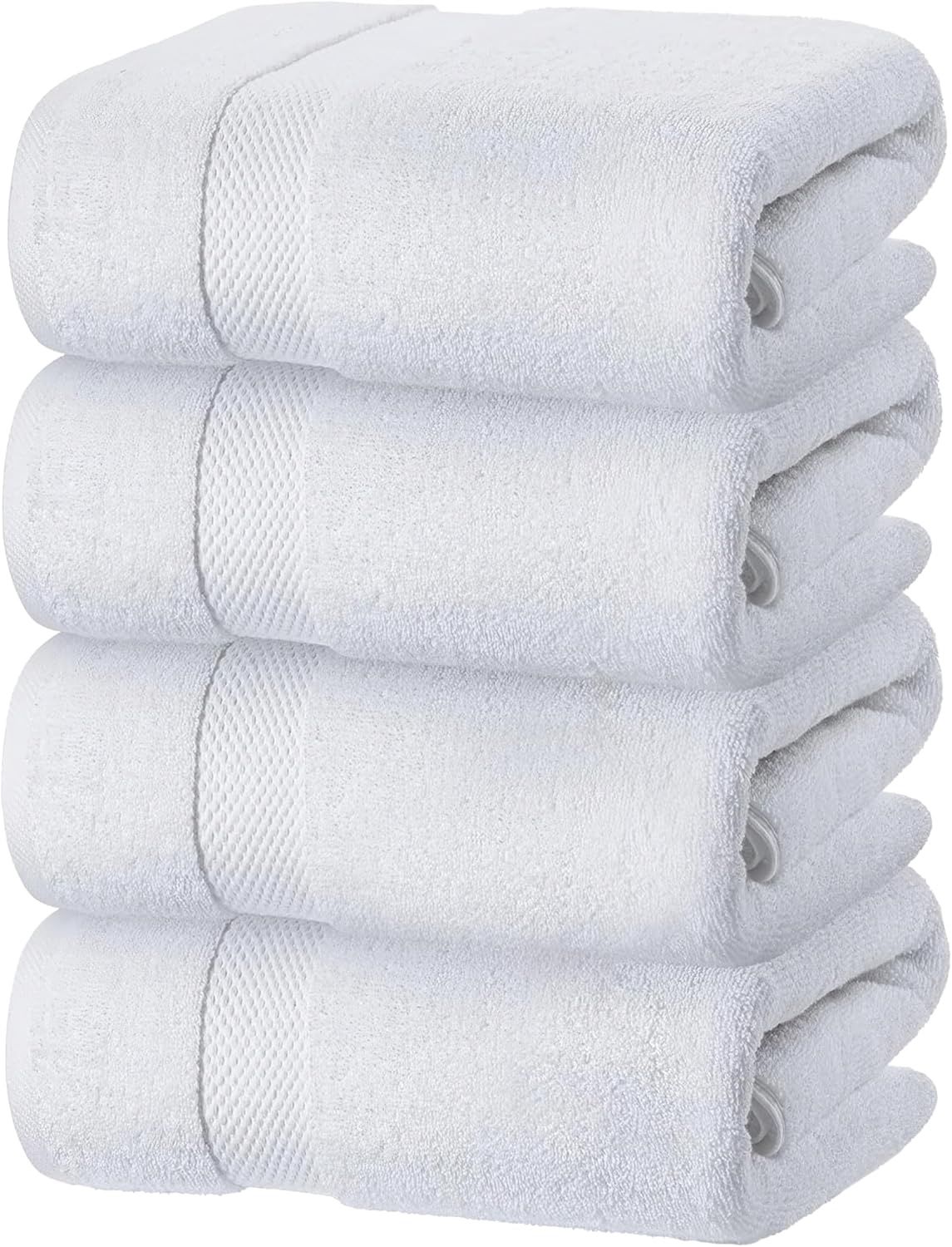 Lot de 4 serviette de bain de luxe pour adultes