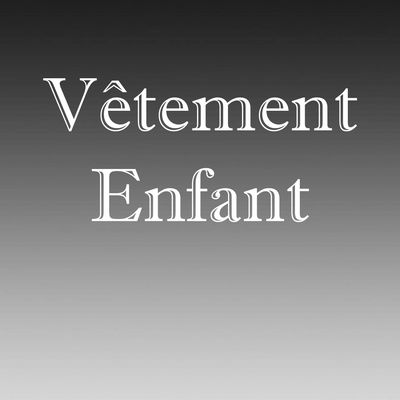 Vêtement Enfant