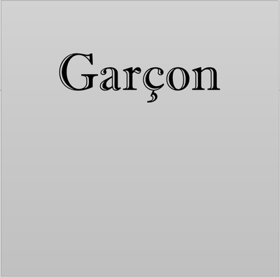 Garçon
