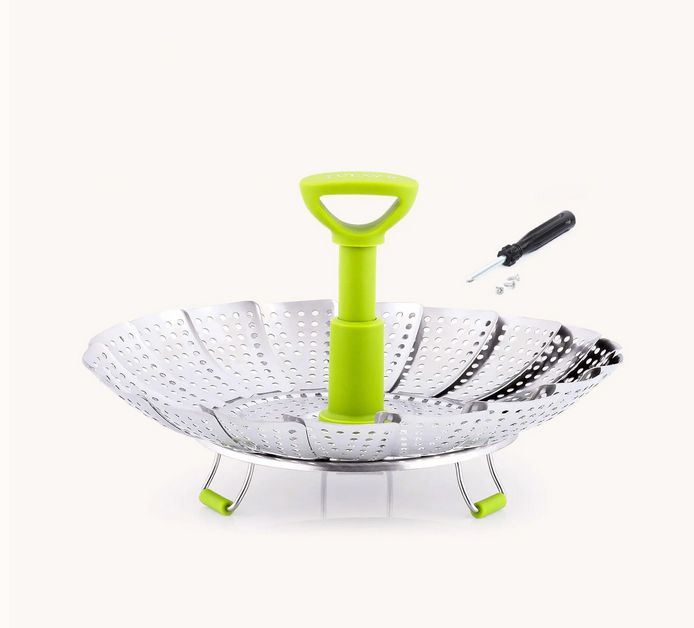 Panier de vapeur de légumes réglables