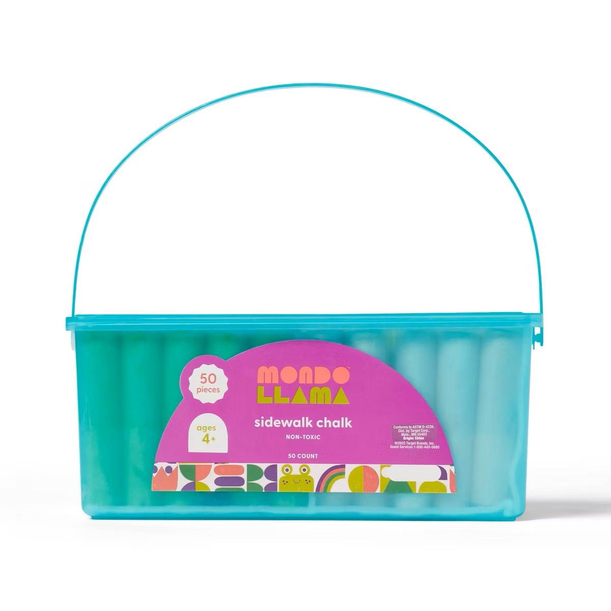 Seau de Craies de Trottoir (50PCS)