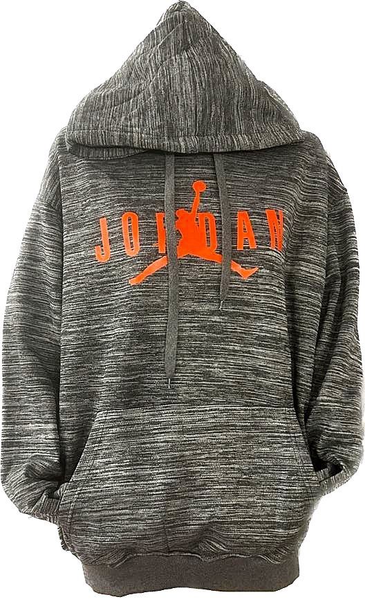 Hoodies Gris/Noir Jordan rouge