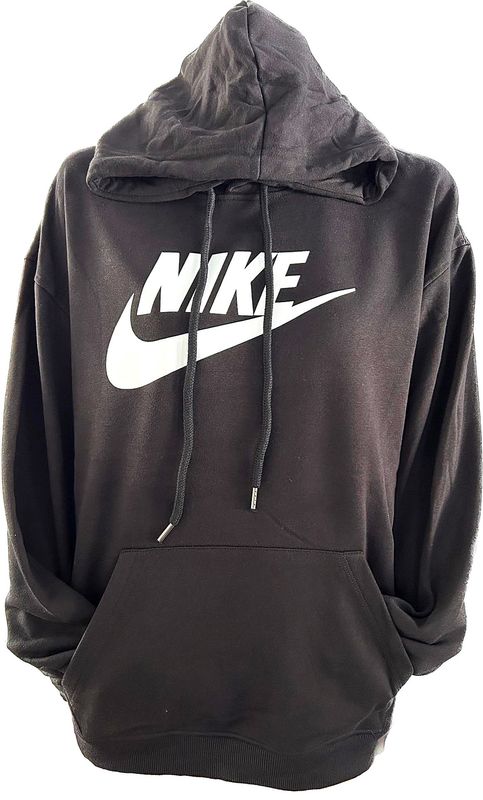 Hoodies Noir- Nike Blanc