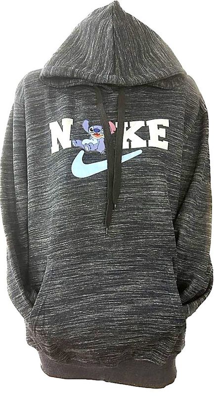 Hoodies Noir/ Gris Stitch #3