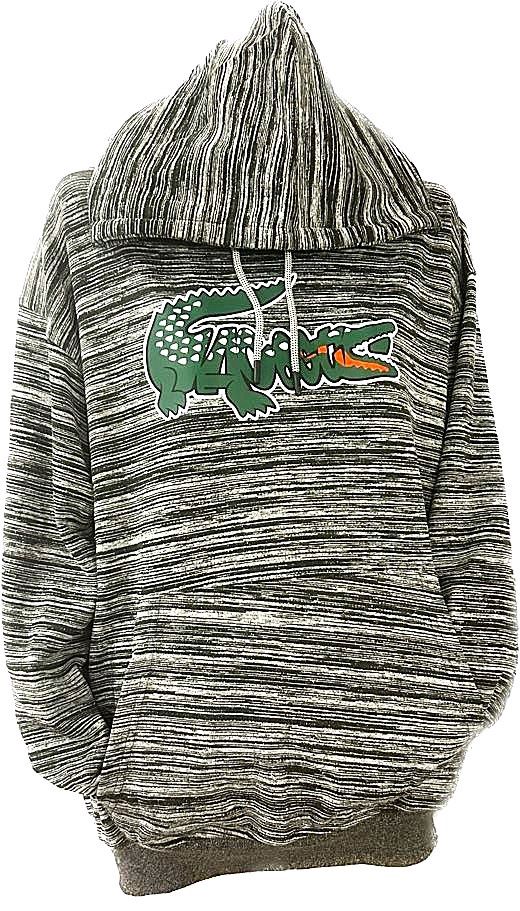 Hoodies Gris/Noir Lacoste