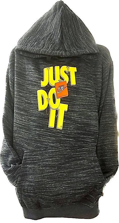 Hoodies Charcoal Just Do It