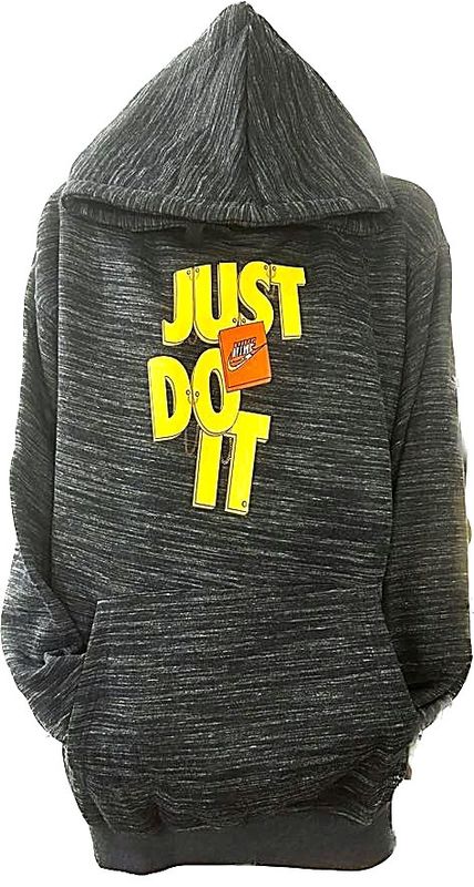 Hoodies Charcoal Just Do It
