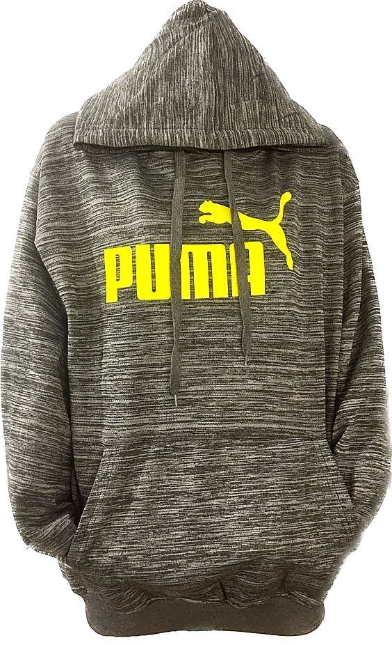 Hoodies Charcoal Puma Jaune