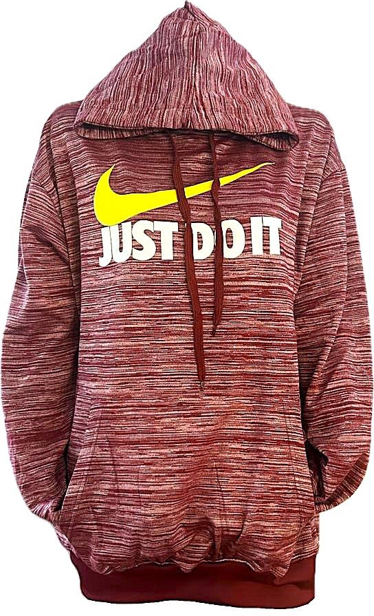 Hoodies Rouge Just Do It