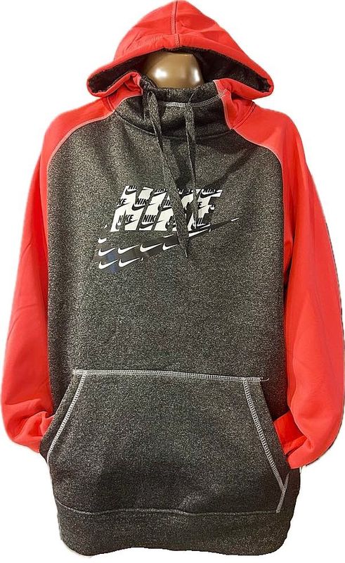 Hoodies- Nike Charcoal/Rose