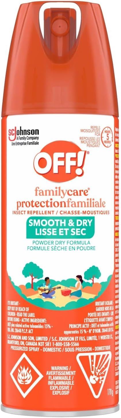 Off Spray anti-insectes- Lisse et Sec- 170 g