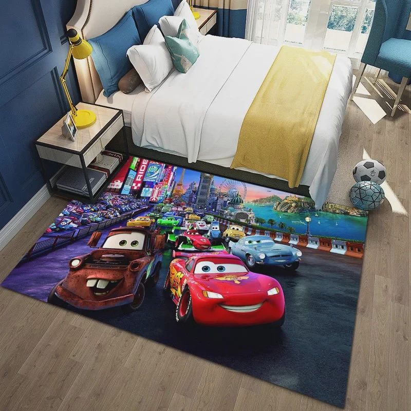 Tapis d&#39;animation 3D Les bagnoles