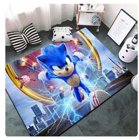 Tapis d&#39;animation 3D Sonic