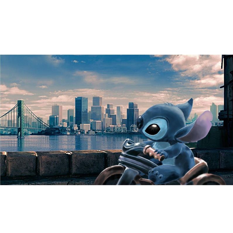 Tapis d&#39;animation 3D Stitch ville
