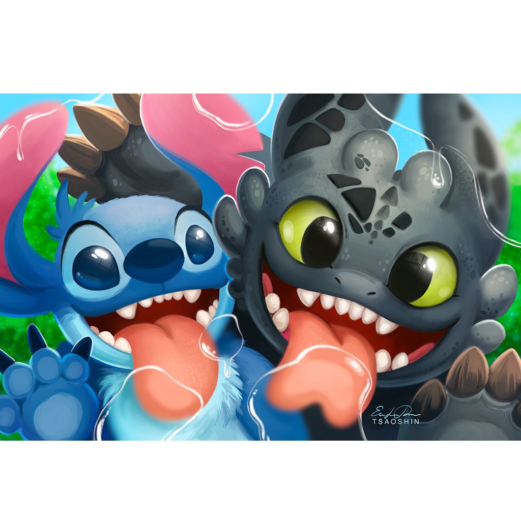 Tapis d&#39;animation 3D Stitch