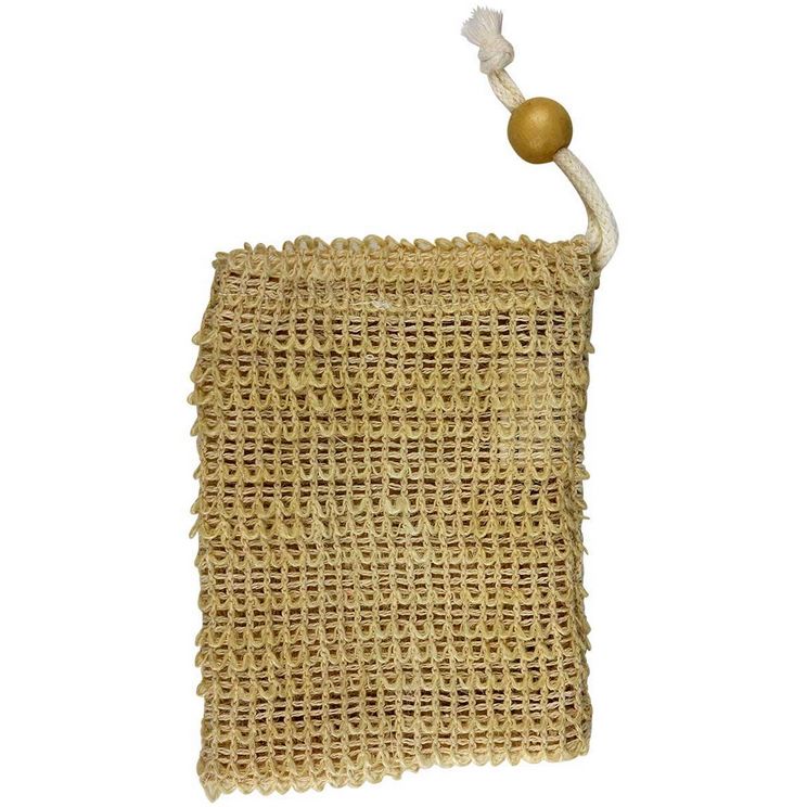 Sac de toile de jute porte-Savon