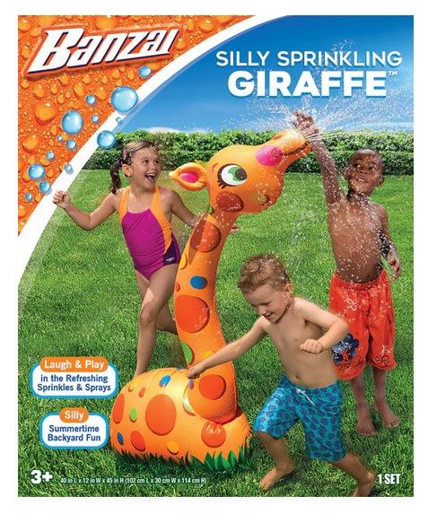 Girafe 45&#39;&#39; à Jets d&#39;Eau