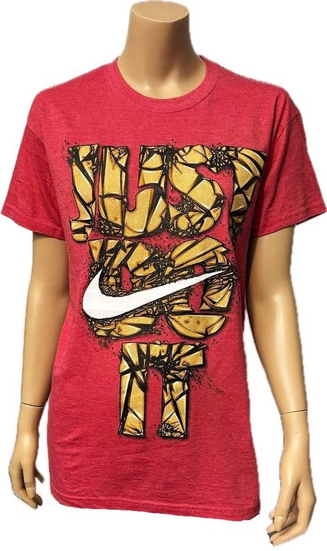 T-Shirt Just Do It- Corail