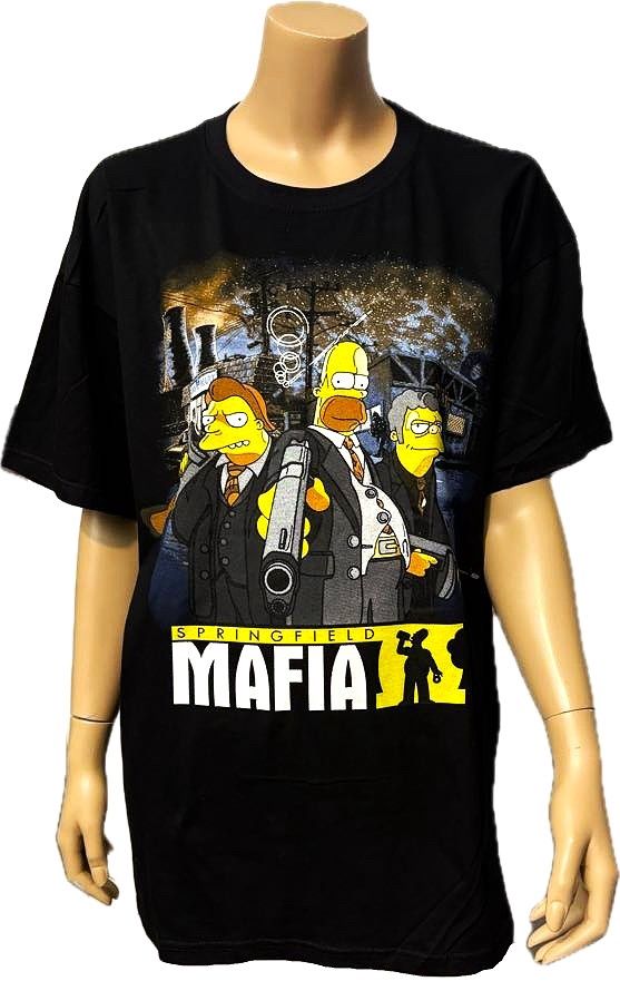 T-Shirt Simpson- Noir