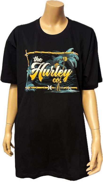 T-Shirt Hurley- Noir