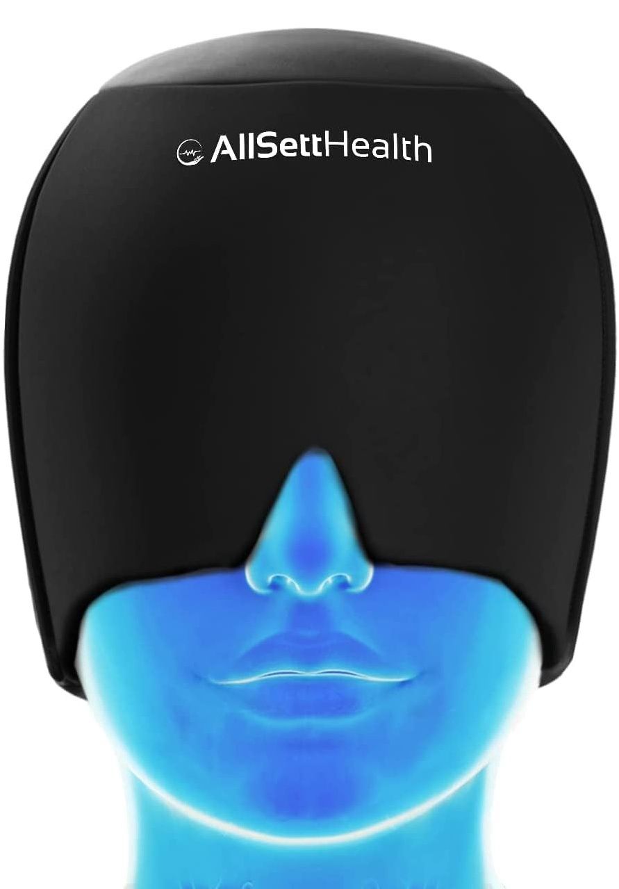 Casque pour soulager les maux de tête et les migraines- Noir