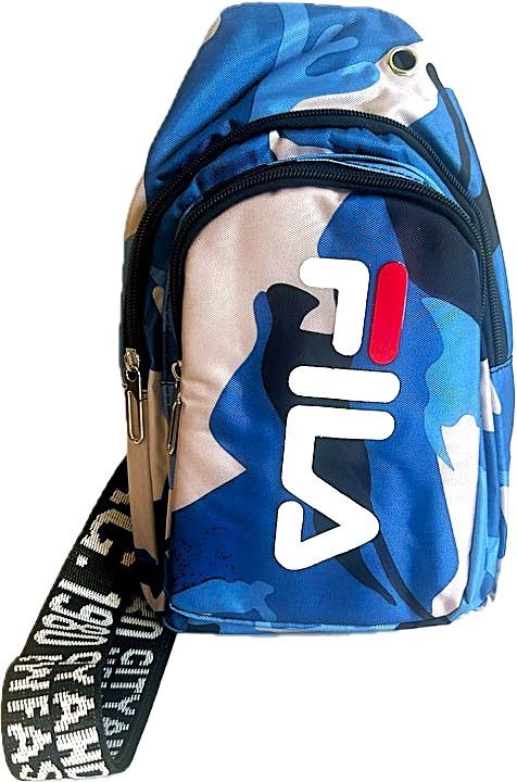 Sac Bandoullière Fila Camo Bleu