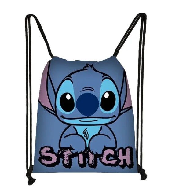 Sac fourre-tout Stitch- Bleu