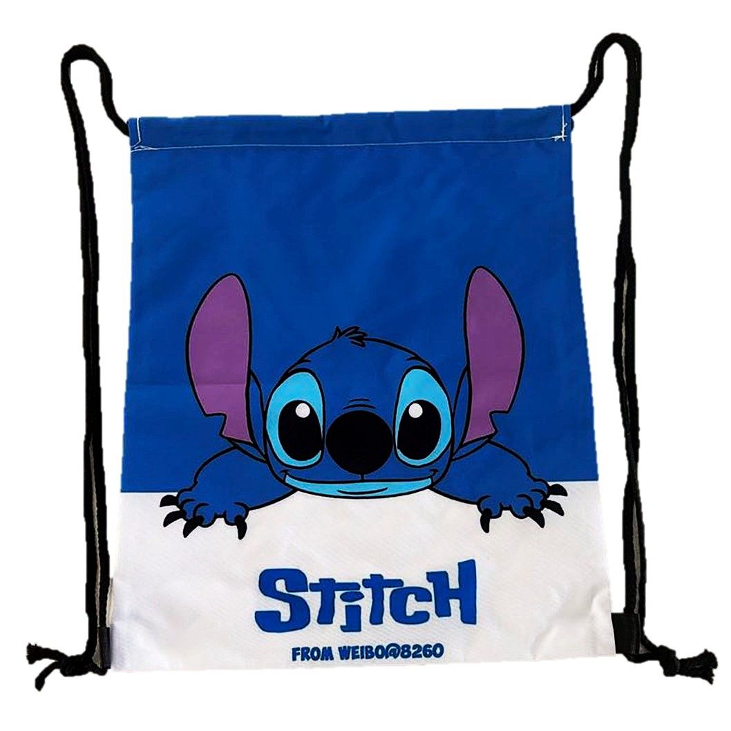Sac fourre-tout Stitch- Bleu/ Blanc