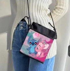 Petite sacoche- Stitch Amoureux