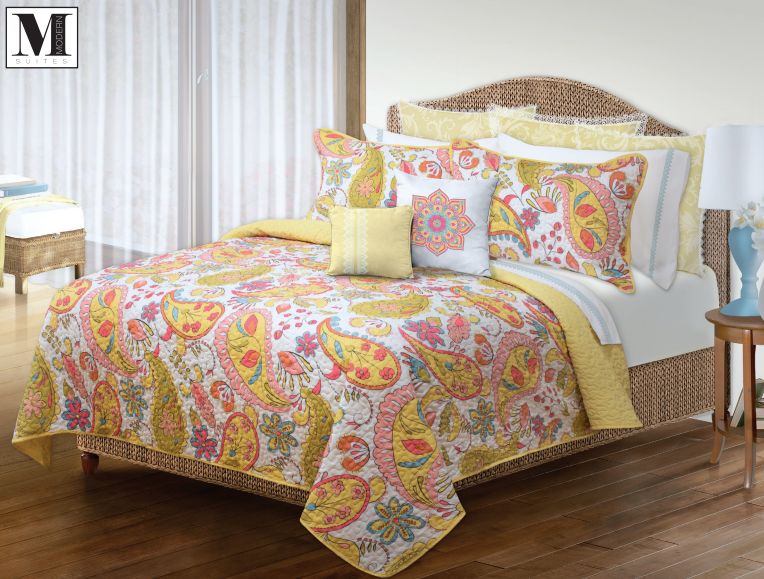 Ensemble de courtepointe Lit Simple- Bliss