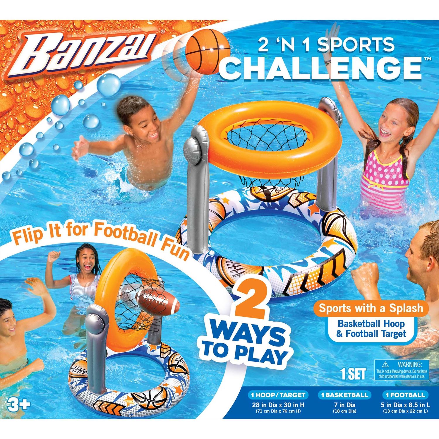 Défi sportif 2 en 1 Banzai