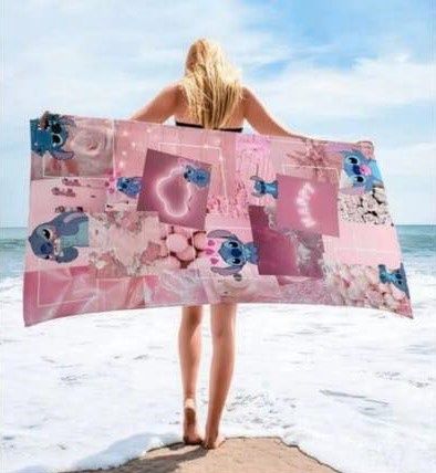 Serviette - Stitch Rose