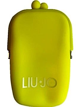Pochette silicone- Jaune