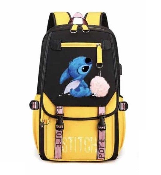 Sac à dos Stitch- Jaune