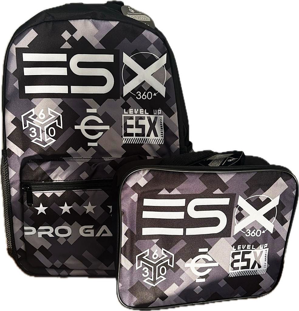 Sac a dos et Sac a lunch ESX 360- Gris