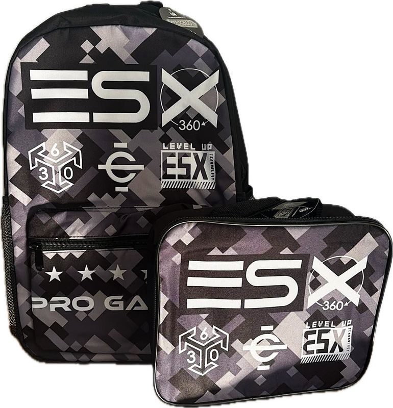 Sac a dos et Sac a lunch ESX 360- Gris