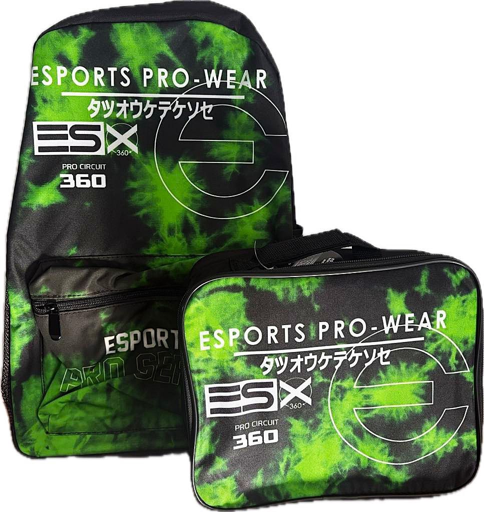 Sac a dos et Sac a lunch ESX 360- Vert