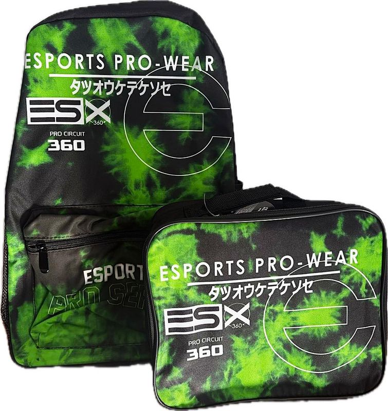 Sac a dos et Sac a lunch ESX 360- Vert
