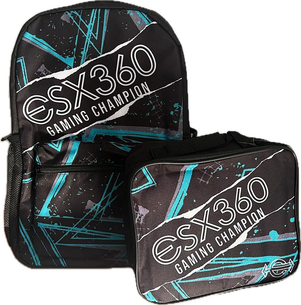 Sac a dos et Sac a lunch ESX 360- Turquoise