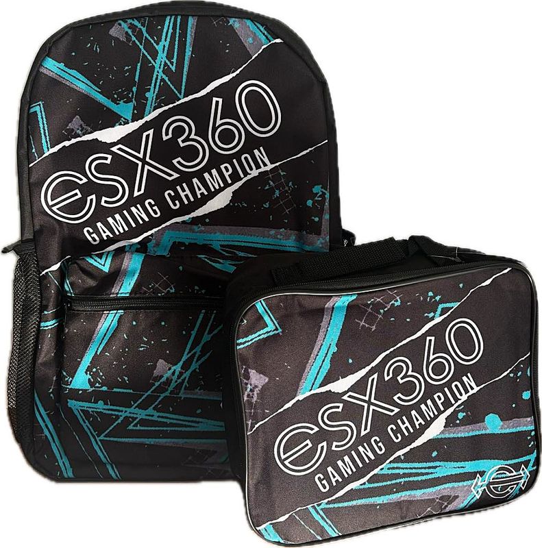 Sac a dos et Sac a lunch ESX 360- Turquoise
