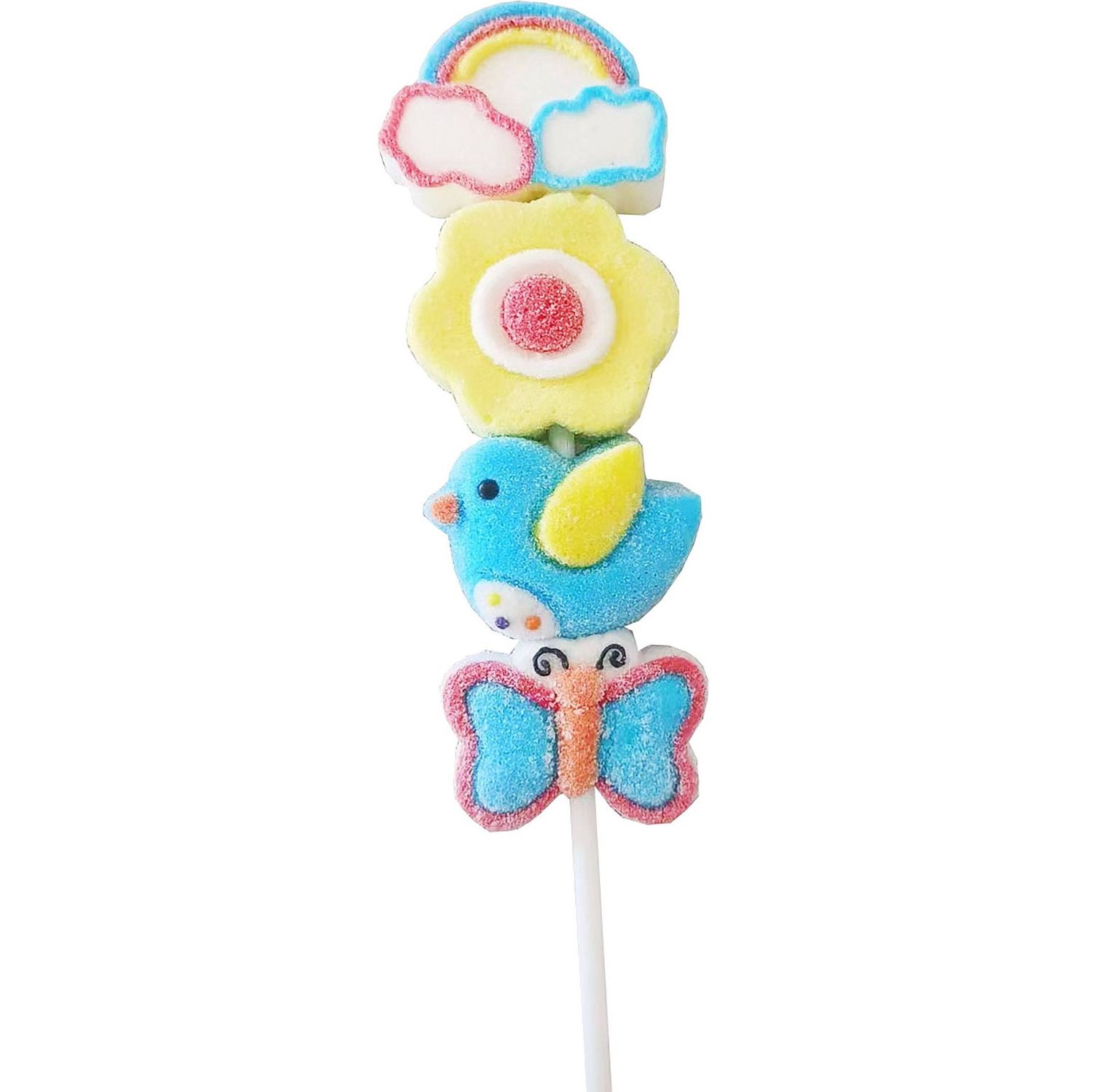 Brochette Guimauve- Arc en ciel