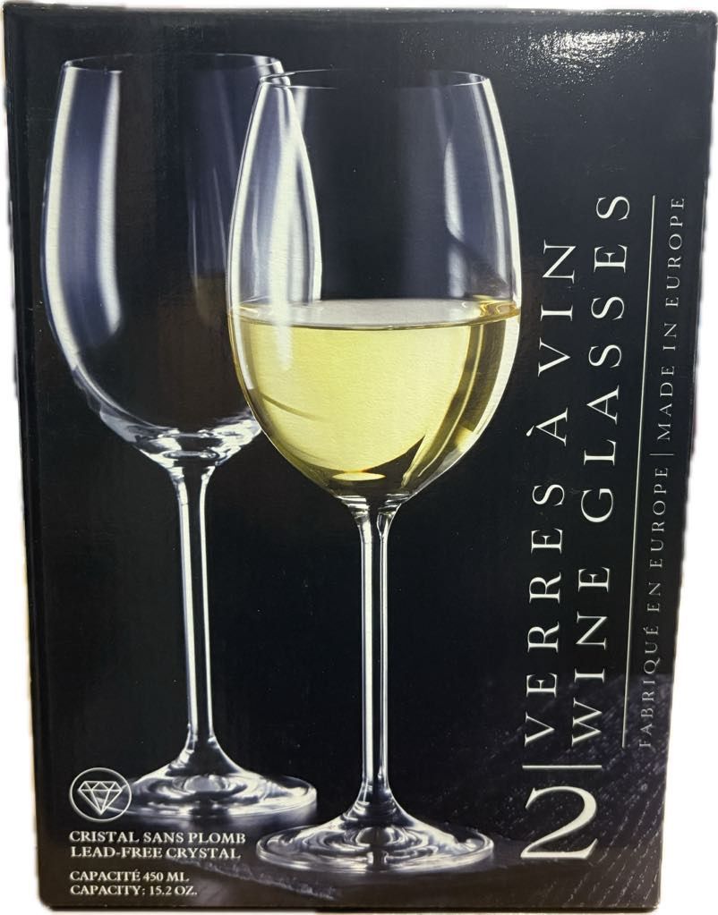 Duo de verre a vin